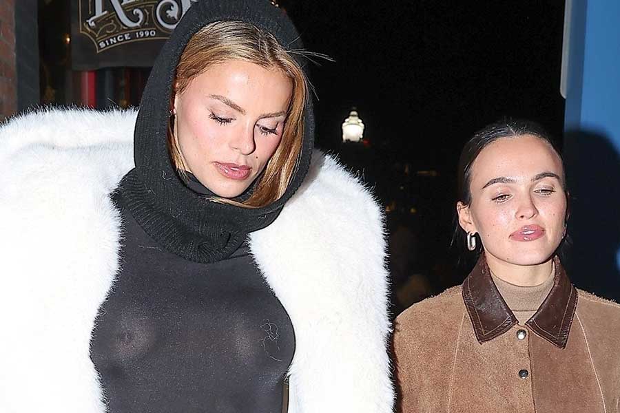 Τολμηρές see-through εμφανίσεις από τη Brooks Nader.