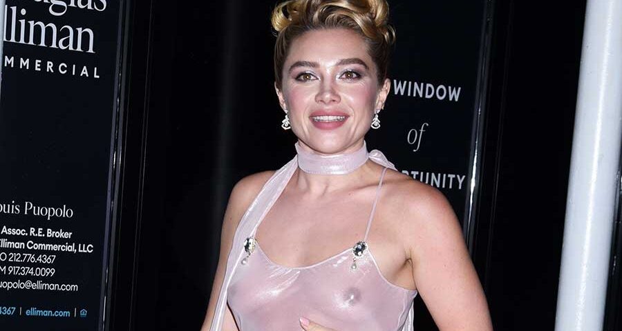 Ετσι τα είδαμε όλα πάλι, τα βυζιά και τα Florence Pugh legs.